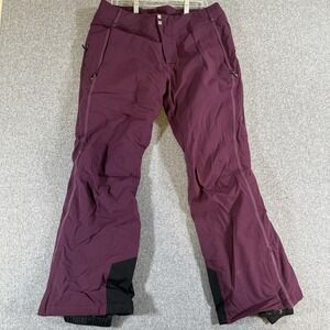 Columbia WOMENS LARGE Bugaboo Oh Pant Thermal Omni-Heat Black Snow Pants